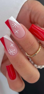 Red Christmas Nails