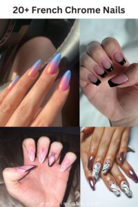 20 Stunning French Chrome Nails Designs You Need To Try in 2025