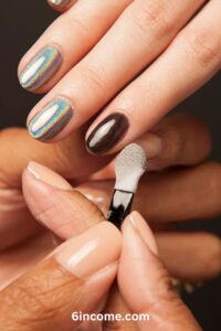 How to Apply Chrome Powder to Gel Nails