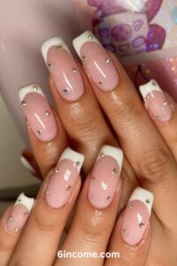 Cute Short Gel Builder Nails